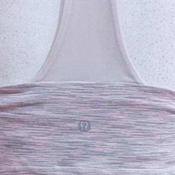 Lululemon Scoop Neck Tank Pink Mist Space Dye - Picture 7 of 8